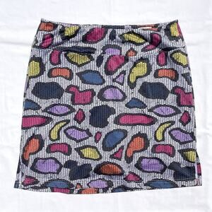 Golftini Jungle Juice Athletic Skirt Womens Large Multicolor Print
